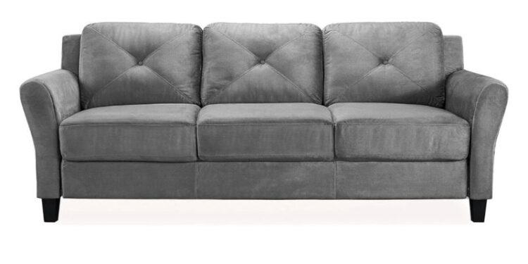 Amazon is selling a 'velvety' $520 sofa for just $255 during Black Friday, and shoppers are 'impressed'