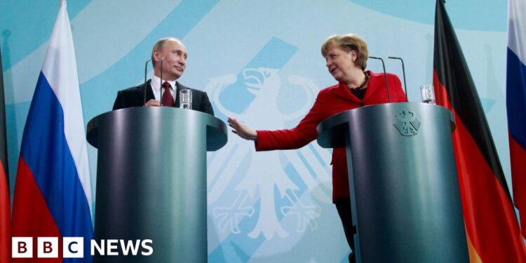 Angela Merkel rejects criticism over Russia gas deals