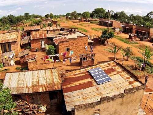 solar powered africa hut