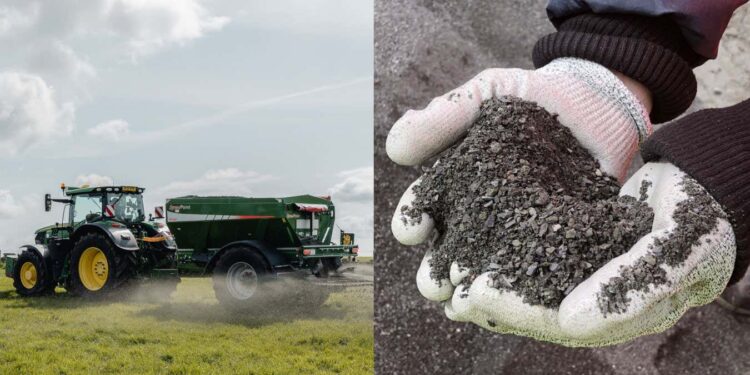 Crushed rocks outpace giant fans in race to remove CO2 from air