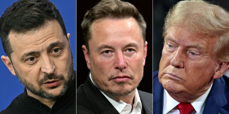 Elon Musk took part in call between Trump and Ukraine's Zelensky