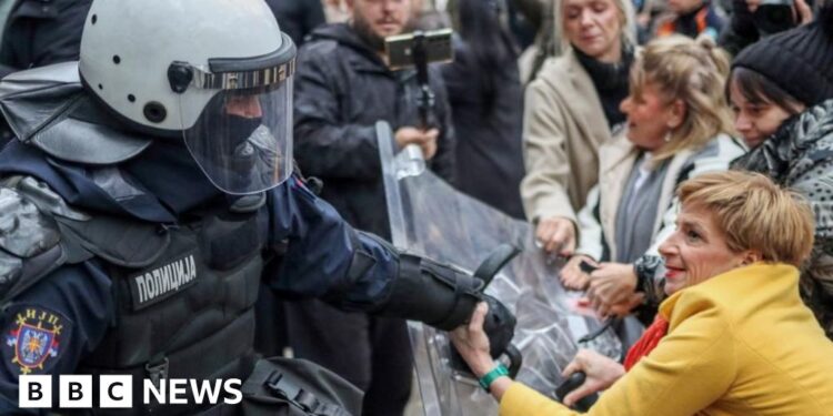 Fury at Novi Sad station tragedy prompts Serbia to make first arrests