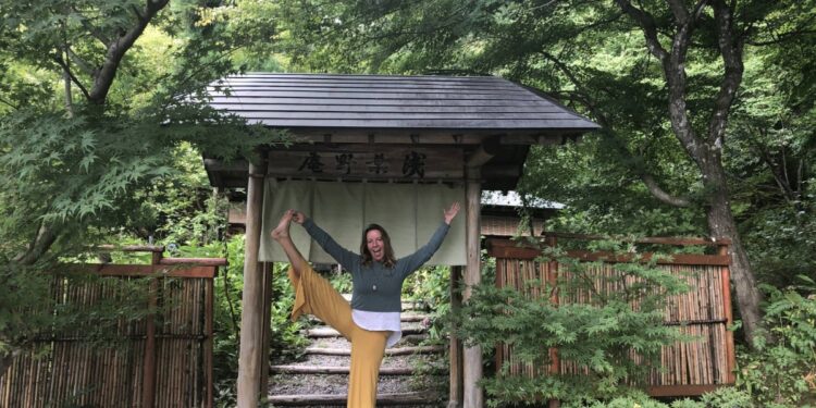 How a solo yoga teacher built a wellness community in the Japanese Alps