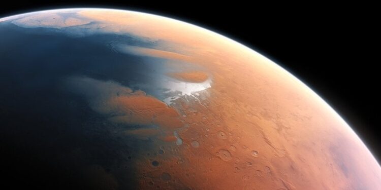 How carbon dioxide glaciers gave Mars liquid water