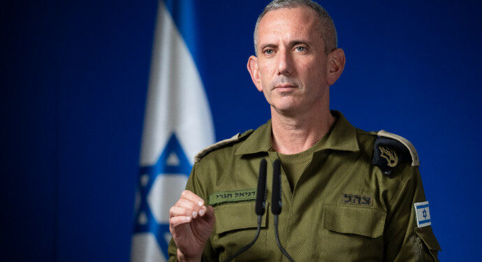 IDF Spokesperson Hagari wins 2024 security award - Israel News