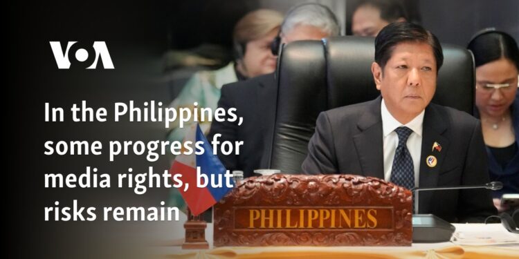 In the Philippines, some progress for media rights, but risks remain