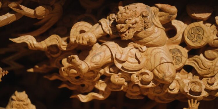 The carvings depict scenes from Japanese mythology and battles, often from early chronicles of history and legends. - CNN