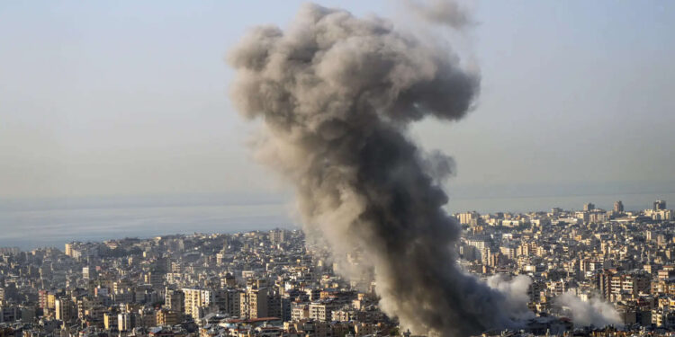 Israeli strikes without warning in central Beirut kill at least 15 as diplomats push for cease-fire