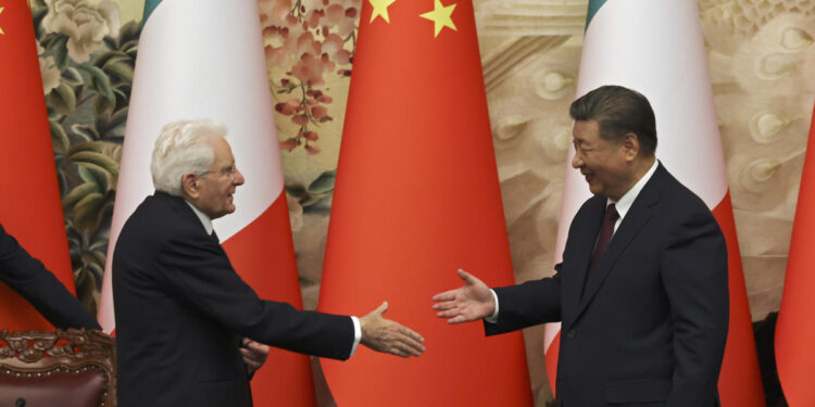 Italian President Mattarella meets Chinese leader Xi in Beijing amid complex ties