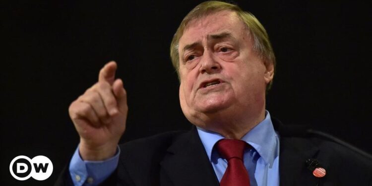 Labour Party 'colossus' John Prescott dies â€“ DW â€“ 11/21/2024