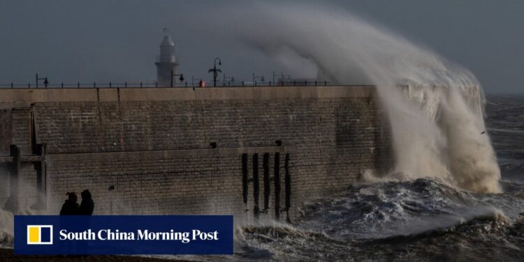 Man dies in river as Storm Bert causes flooding across UK