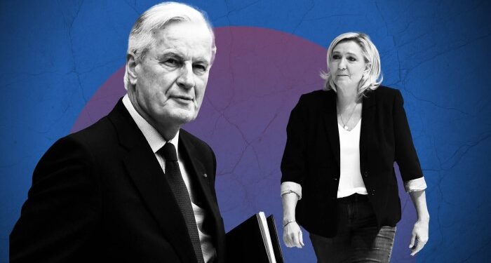 Marine Le Pen turns screws on Michel Barnier in French budget showdown