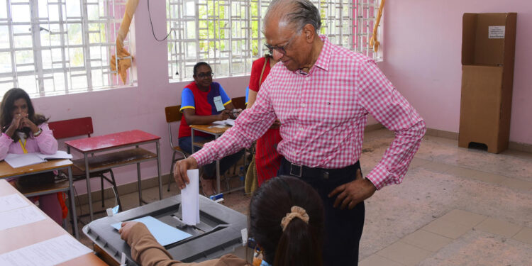 Mauritius holds an election with the ruling party seeking a new term