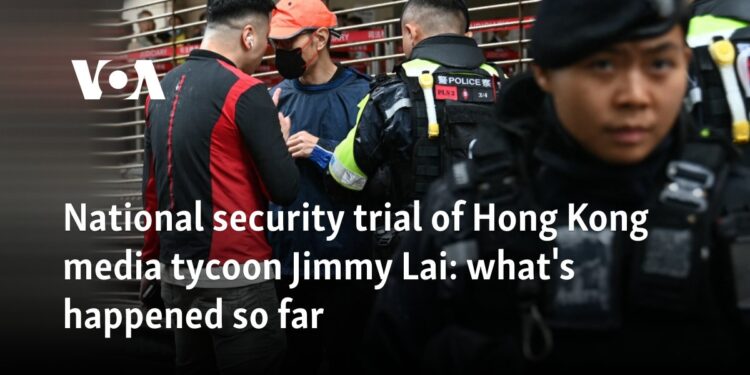 National security trial of Hong Kong media tycoon Jimmy Lai: what's happened so far