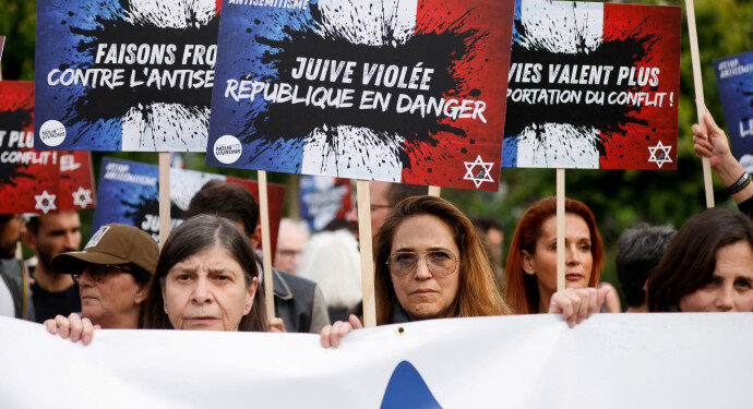 New survey finds French views of antisemitism and French Jews in 2024