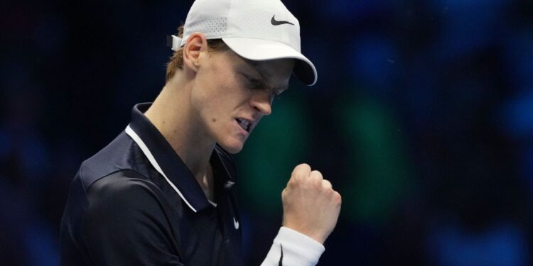 Sinner first to clinch semifinal spot at ATP Finals