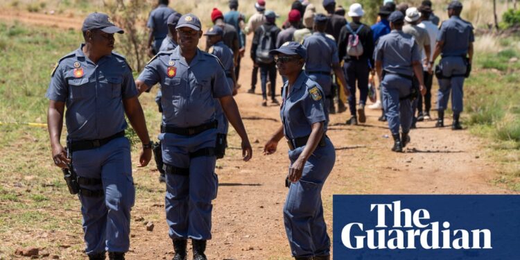 South African officials weigh up rescue mission for illegal miners underground