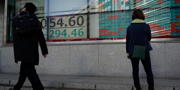 Stock market today: Asian shares are mixed, with US markets closed for Thanksgiving