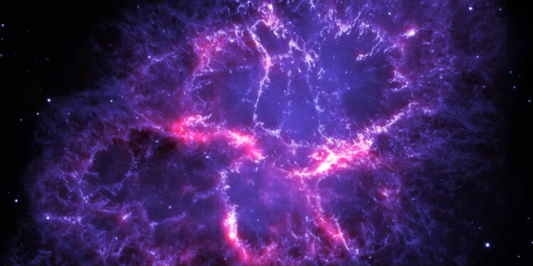 Strange 'zebra' patterns are coming from the Crab Nebula — this physicist finally figured out why