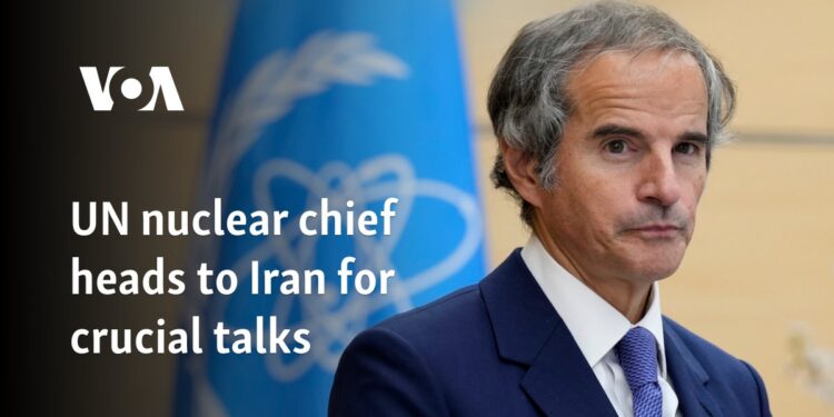 UN nuclear chief heads to Iran for crucial talks