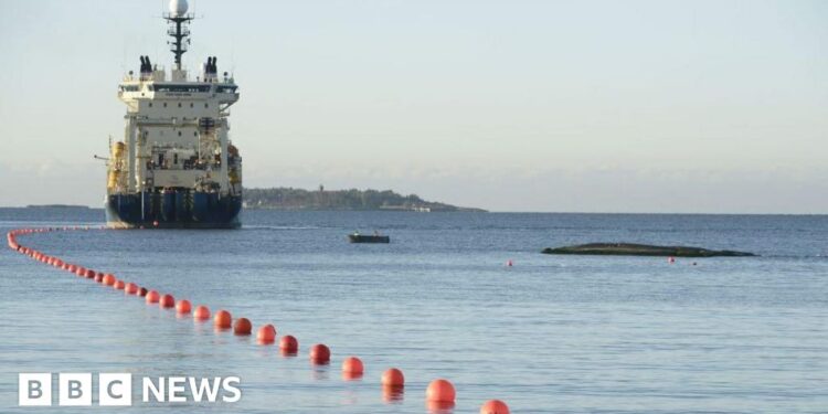 Undersea cable between Germany and Finland severed