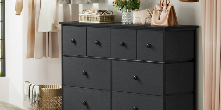 Walmart is selling a 'beautiful and sturdy' $120 8-drawer dresser for only $57 during its Black Friday sale