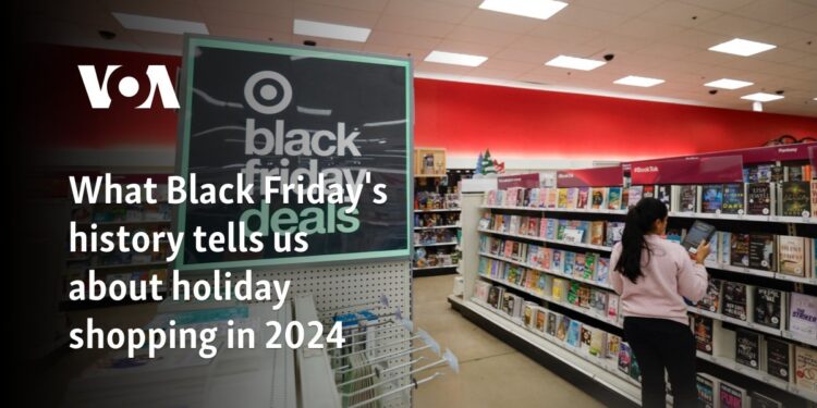 What Black Friday's history tells us about holiday shopping in 2024