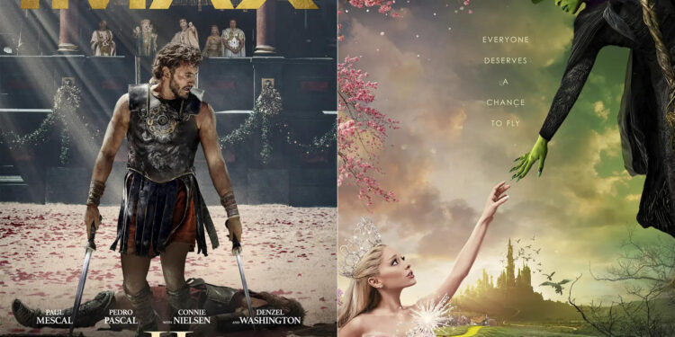 Wicked box office: Wicked vs Gladiator II: Which movie is winning Hollywood box-office battle?