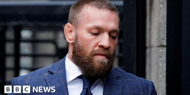 Woman wins civil rape case against Conor McGregor