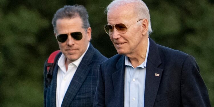 Biden pardons his son Hunter despite previous pledges not to