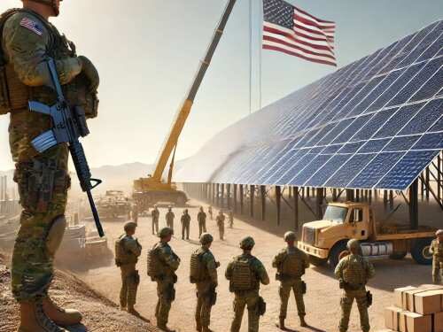 soldiers solar farm