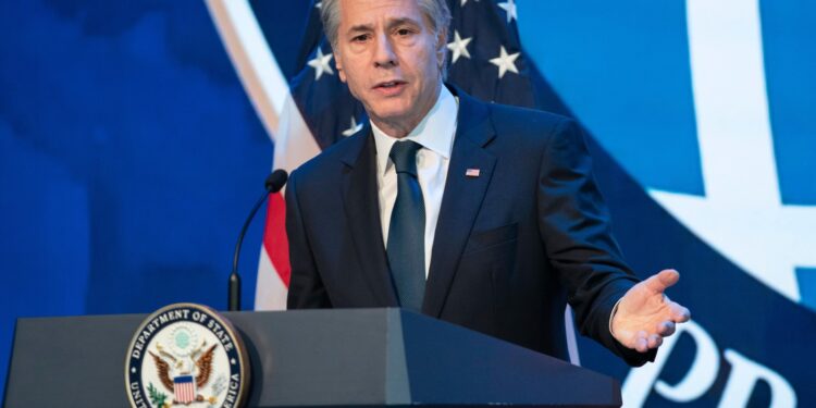 Blinken heads to final NATO foreign ministers meeting of Biden administration with Ukraine in focus