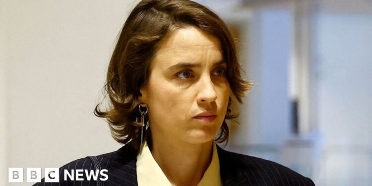 French actor Adèle Haenel confronts director Ruggia in sexual assault trial