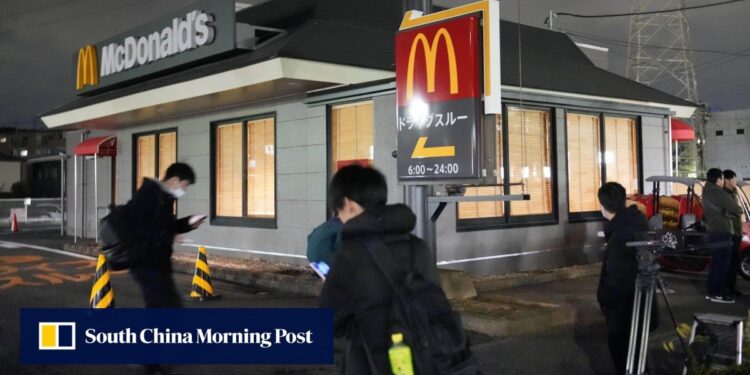 Japanese police arrest man who stabbed schoolgirl to death at McDonald’s