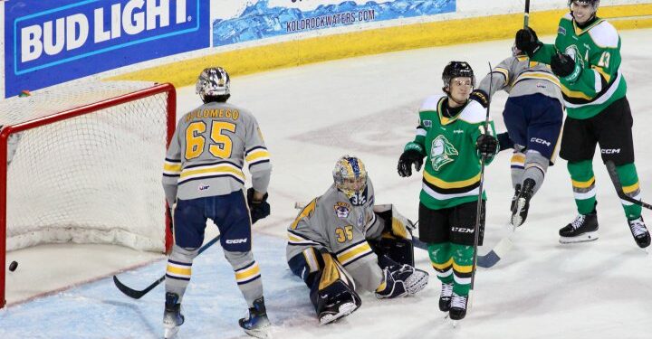 London Knights knock off Otters 6-1 in final road game before the holidays - London