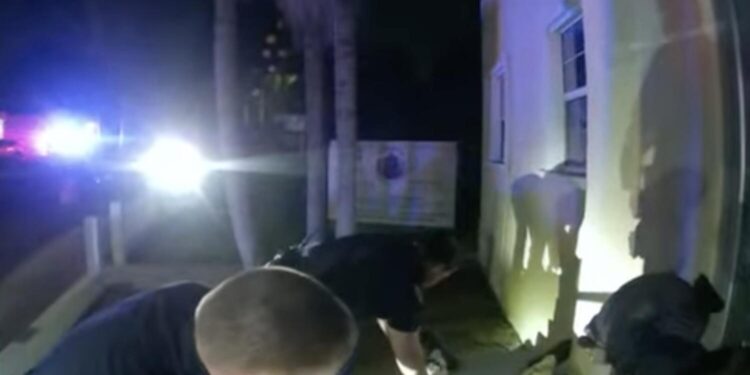 Long Beach police release video of fatal shooting on church steps