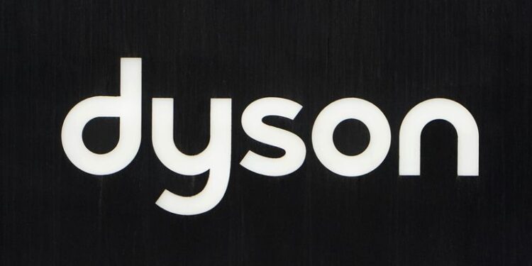 © Reuters. FILE PHOTO: A Dyson logo is seen on 5th Ave in New York, New York, U.S., March 19, 2019.   REUTERS/Carlo Allegri/File Photo