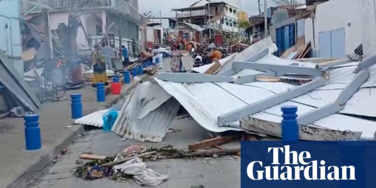 Mayotte cyclone: health services in ruins as rescuers race to reach survivors