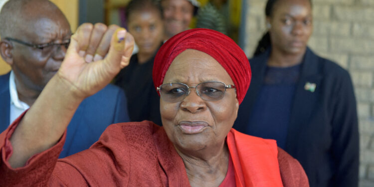 Namibia elects its first female president