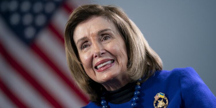 Nancy Pelosi hospitalised after she ’sustained an injury’ from a fall on official trip to Luxembourg