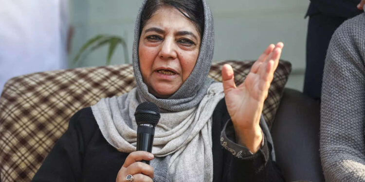 National Conference govt lacks courage, doesn't even talk about prisoners: Mehbooba Mufti