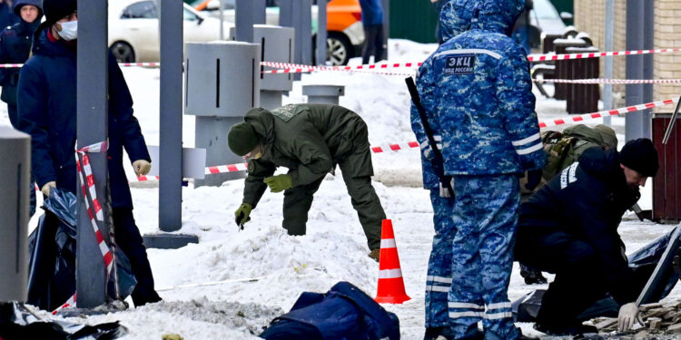 Russia detains suspect in assassination of general sanctioned for chemical weapons use