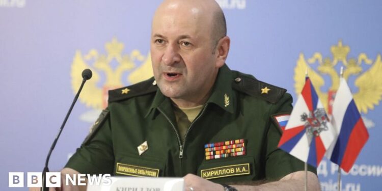 Russia's chemical weapons chief and mouthpiece killed in Moscow