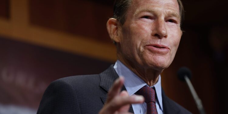 In a letter to Commerce Secretary Gina Raimondo on Wednesday, Democratic Sen. Richard Blumenthal of Connecticut pointed to news reports of the Russian military continuing to acquire components from Texas Instruments through front companies in Hong Kong.