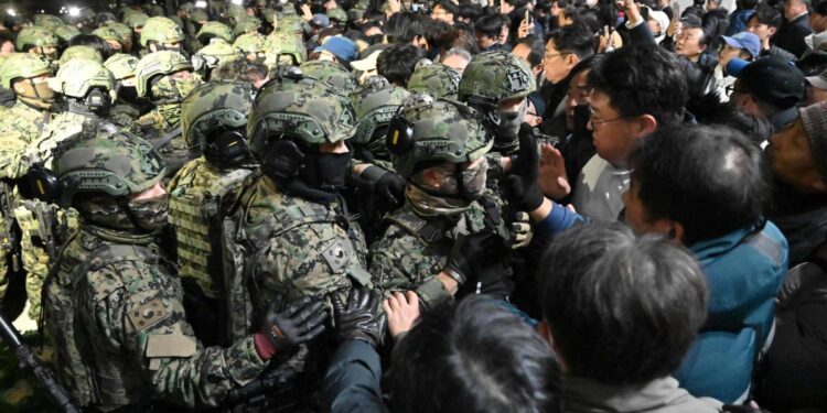 South Korea troops try to storm parliament after Yoon declares martial law