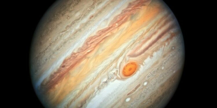 HST image of Jupiter