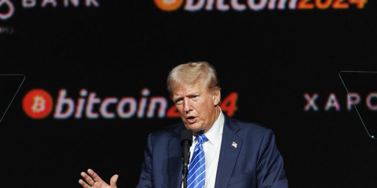 Trump claims credit for bitcoin hitting $100,000 as pro-crypto administration takes shape with SEC pick