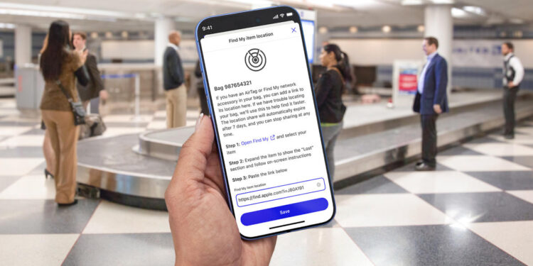 United and Air Canada can now use Apple AirTags to track lost luggage