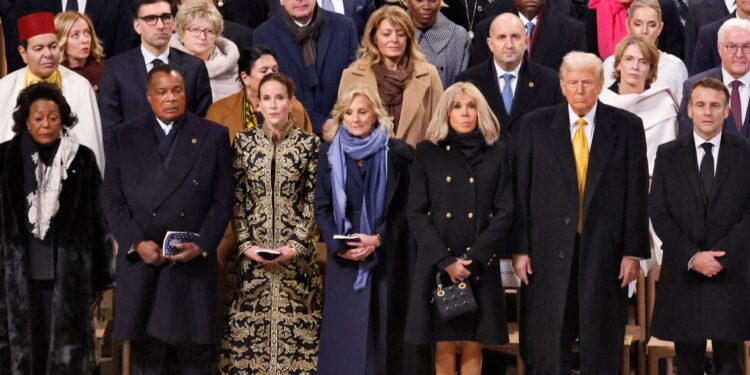 World leaders gather for reopening of Notre-Dame Cathedral in Paris