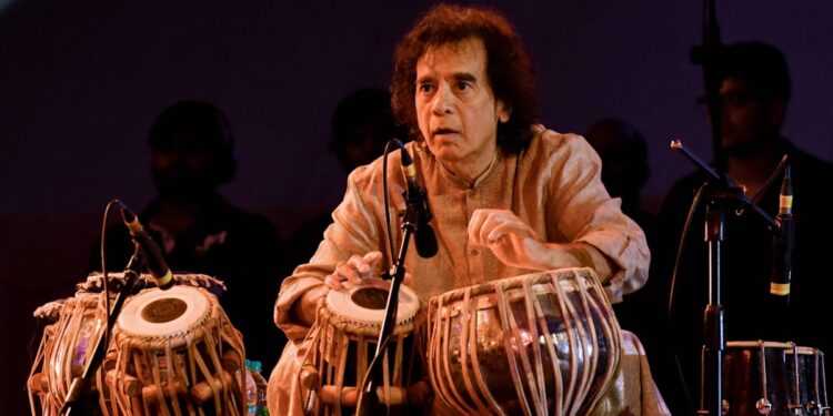 Zakir Hussain, peerless Indian tabla player, dies at 73